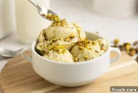 Homemade Creamy Pistachio Ice Cream Recipe