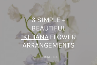 6 Elegant Ikebana Flower Arrangements for Every Home
