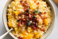 Creamy Instant Pot Butternut Squash Risotto Recipe