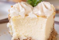 Decadent Baileys Irish Cream Cheesecake Recipe for Dessert Lovers