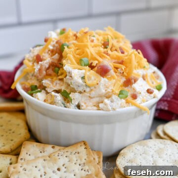crack dip in a bowl, surrounded by crackers.