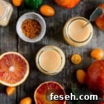 Quick and easy vegan blood orange curd recipe #dairyfree #vegan #curd | via @annabanana.co