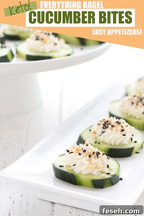 Image for Everything Bagel Cucumber Bites