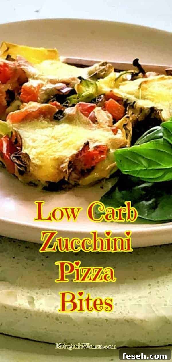 Zucchini Pizza Bites