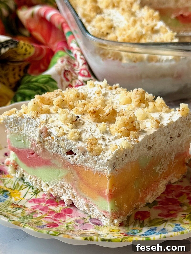 Mom's Sherbet Dessert