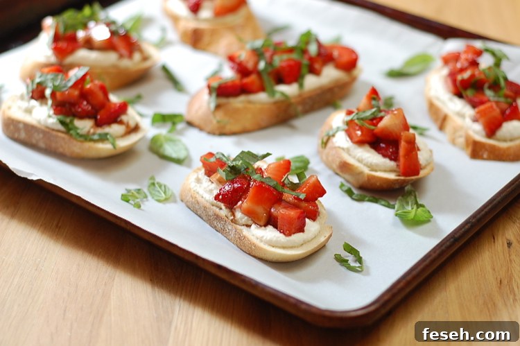 Vegan Strawberries and Cream Bruschetta 5