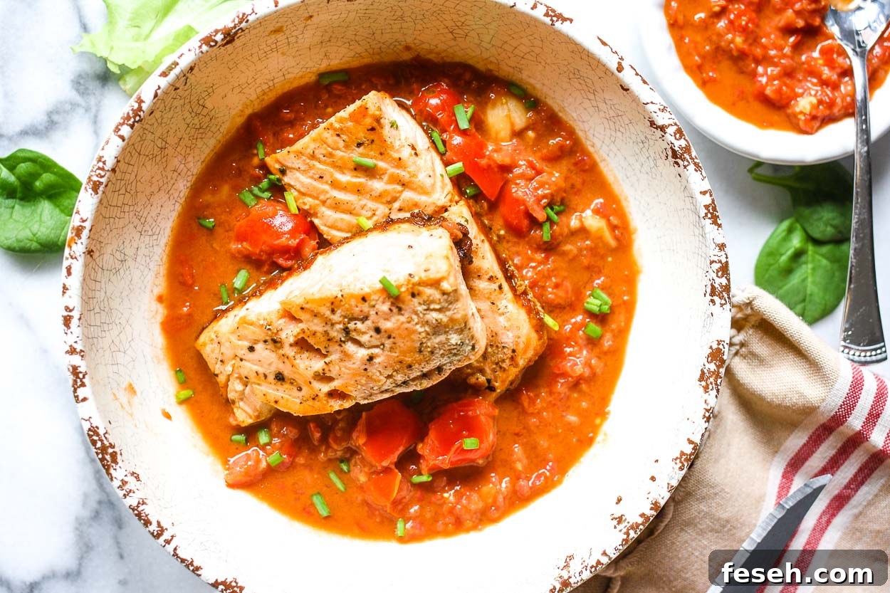 pan seared salmon with bruschetta sauce