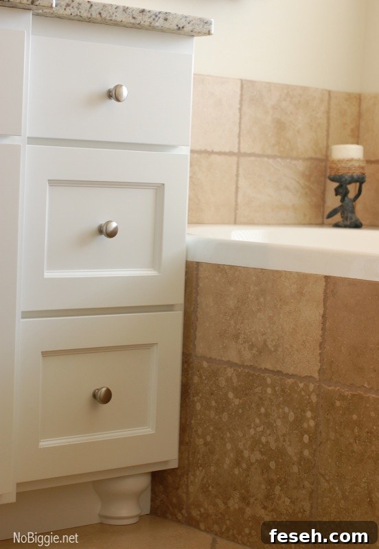 masterbathroom vanity redo - NoBiggie.net
