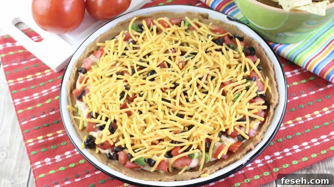 Tex Mex Dip (game day dips).