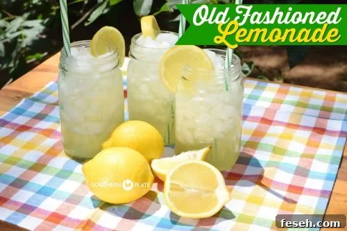 Homemade lemonade (game day drinks).