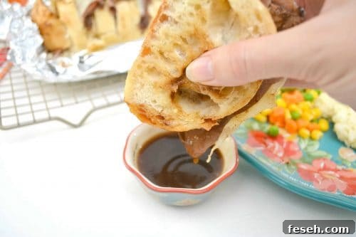 French dip sandwich (game day recipes)