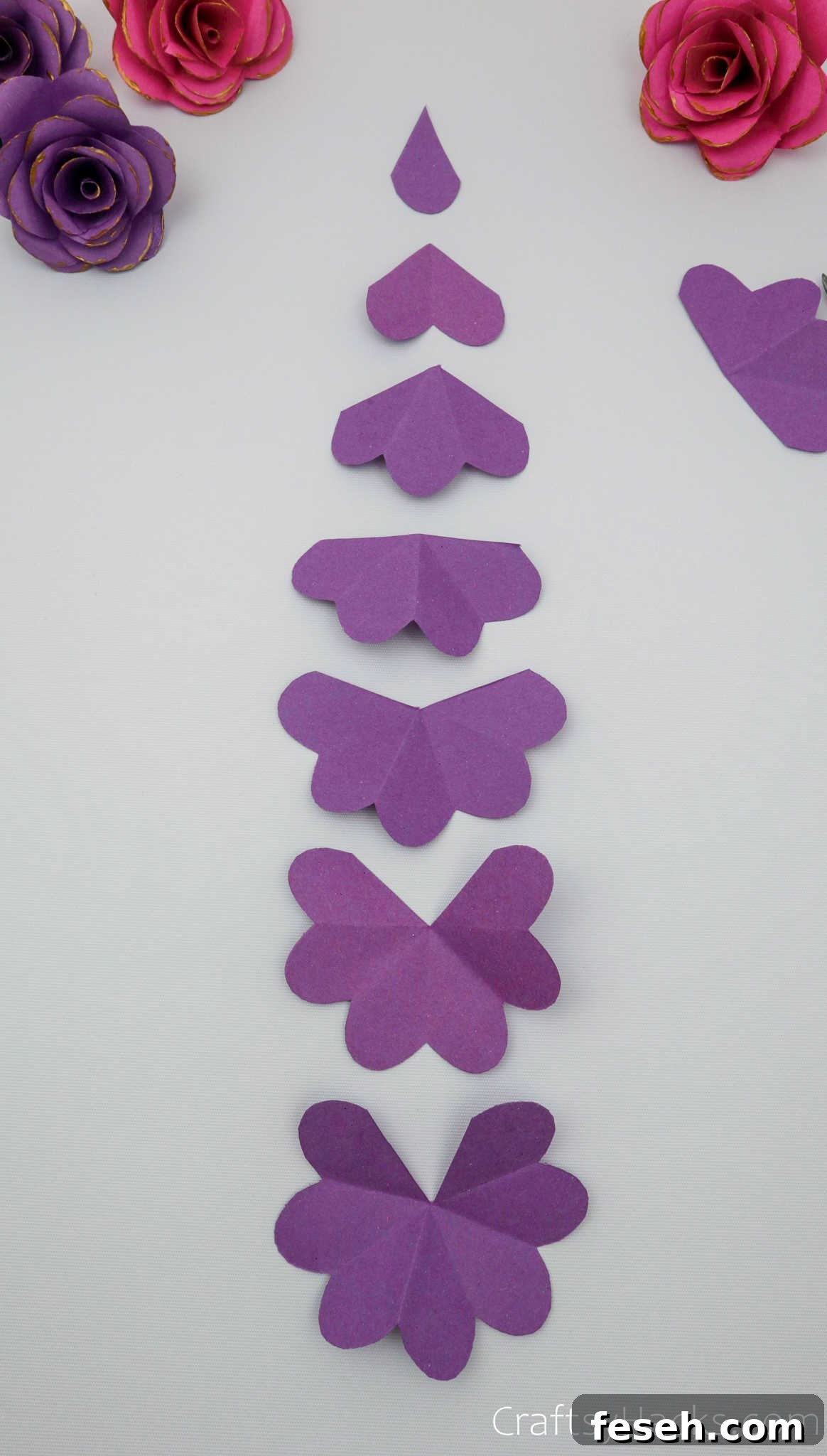 paper flower cutouts