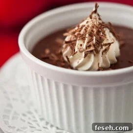 Bittersweet Chocolate Pudding