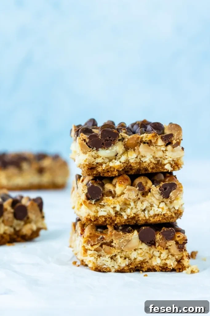 7 layer magic cookie bars