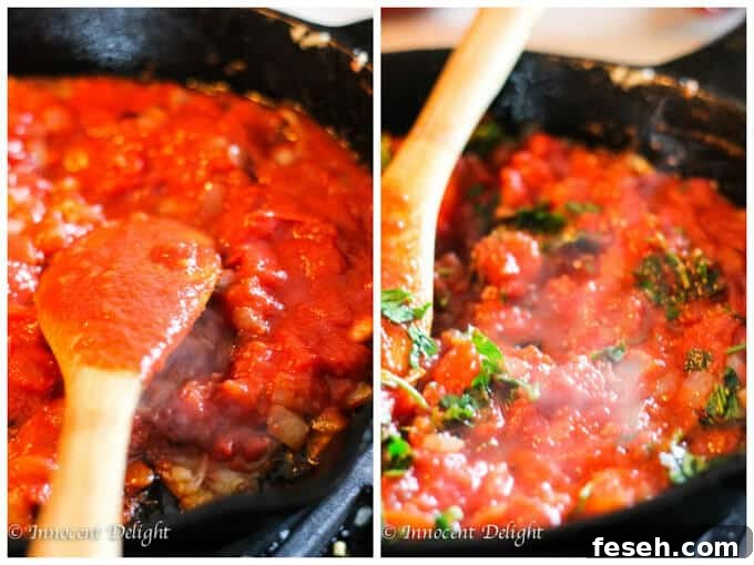 Turkish Inspired Eggplant with Tomatoes