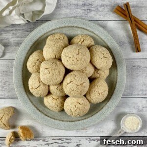 Healthy Cinnamon Sugar Cookies
