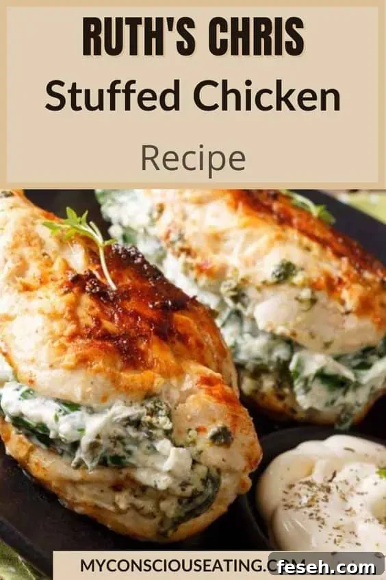 Ruth’s Chris Stuffed Chicken Recipe pn