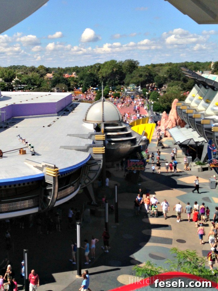 Astro Orbiter at Walt Disney World: Rediscovering a Forgotten Classic 4 Disney world, astro orbiter view