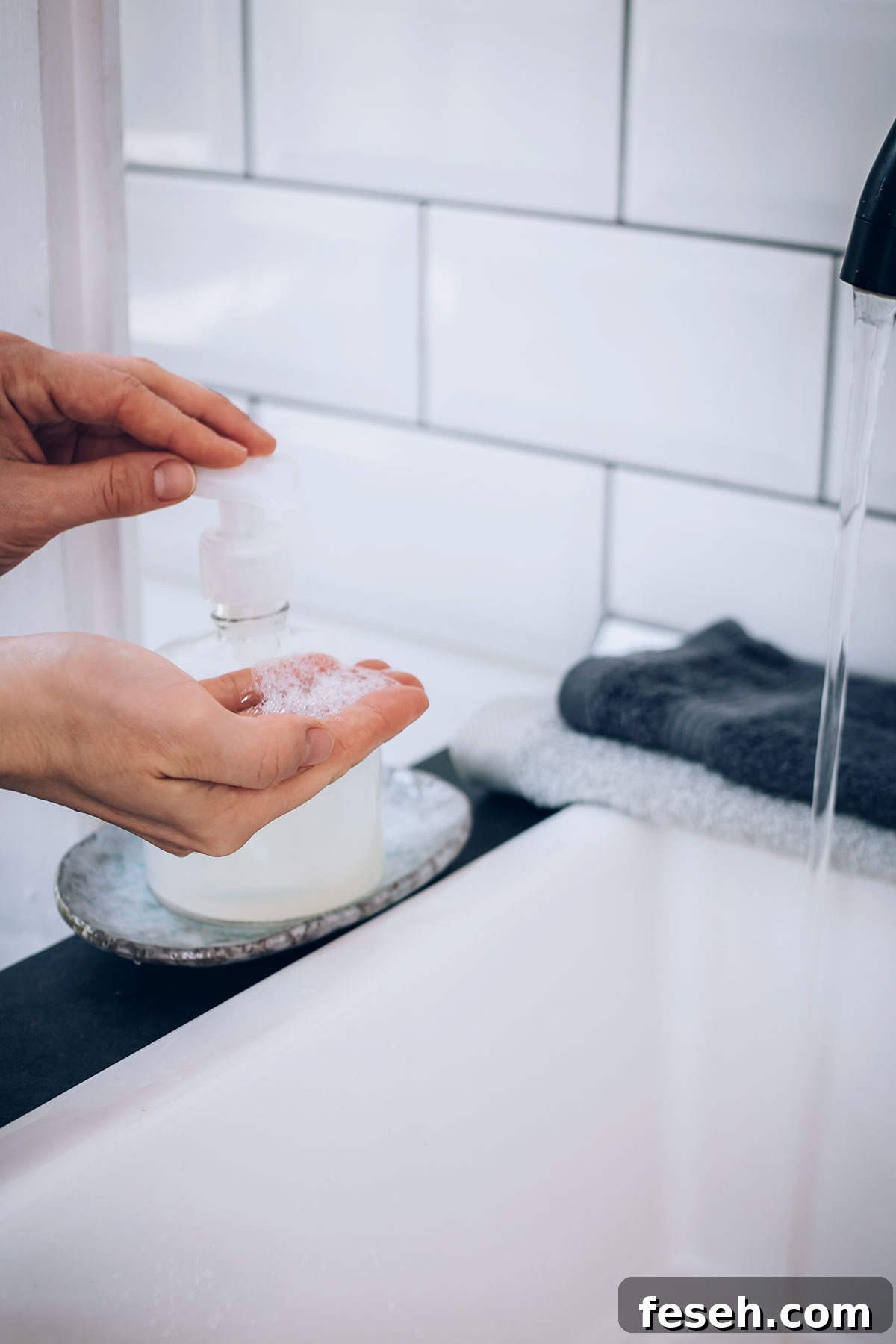 DIY Foaming Hand Soap Recipe with Top Essential Oils for Handwashing 2 How to Make Your Own Foaming Hand Soap
