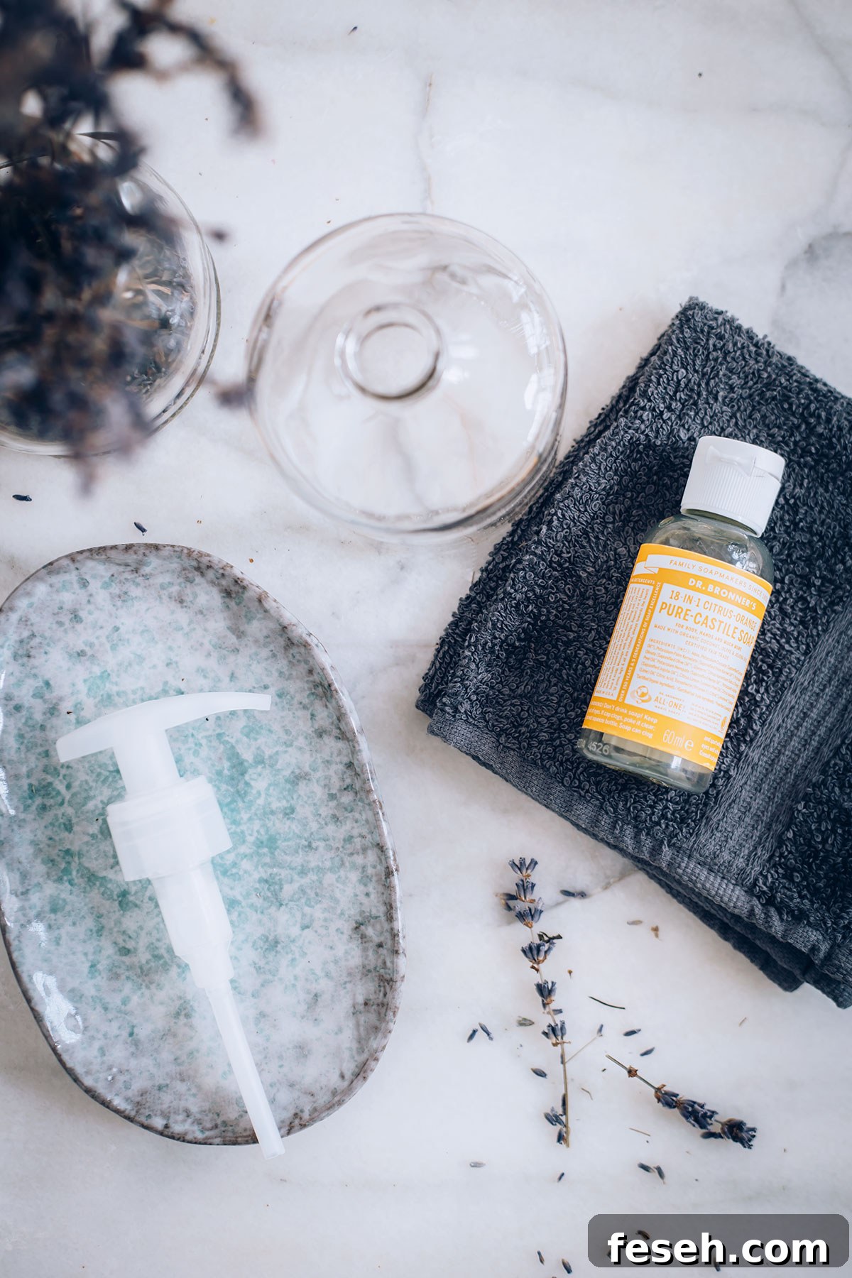 DIY Foaming Hand Soap Recipe with Top Essential Oils for Handwashing 4 Ingredients for making foaming hand soap