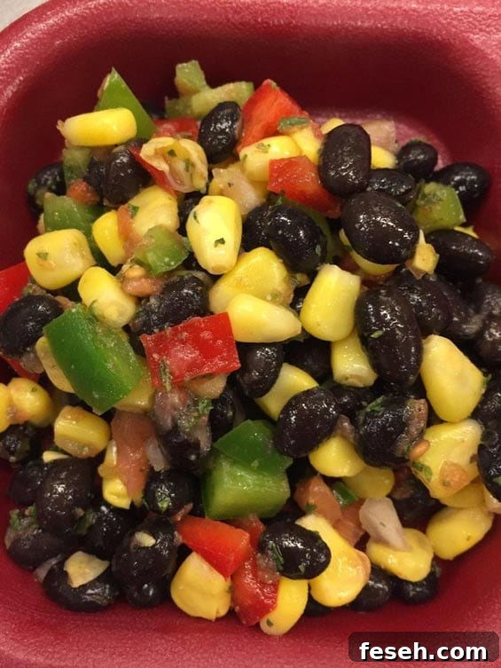 Marinated Black Bean Salad