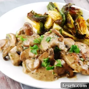 italian herbed chicken mushroom wine sauce