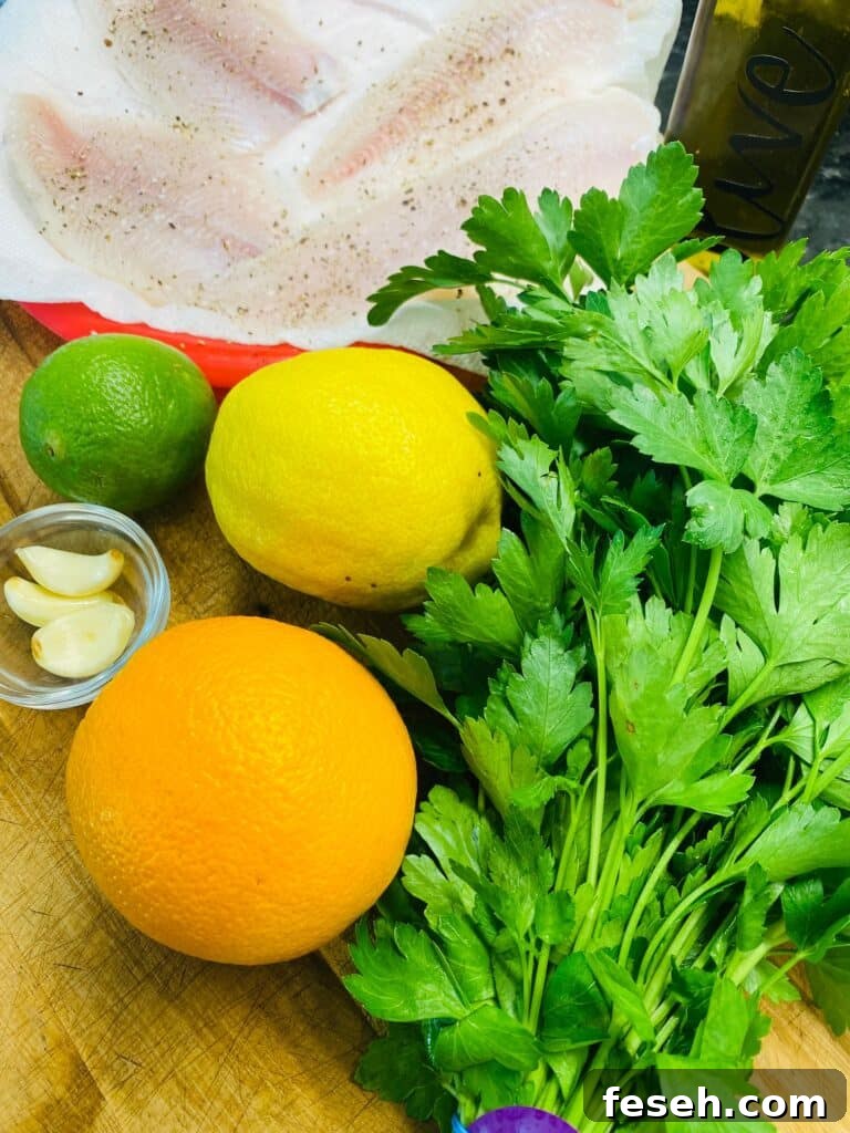 ingredients for the recipe
