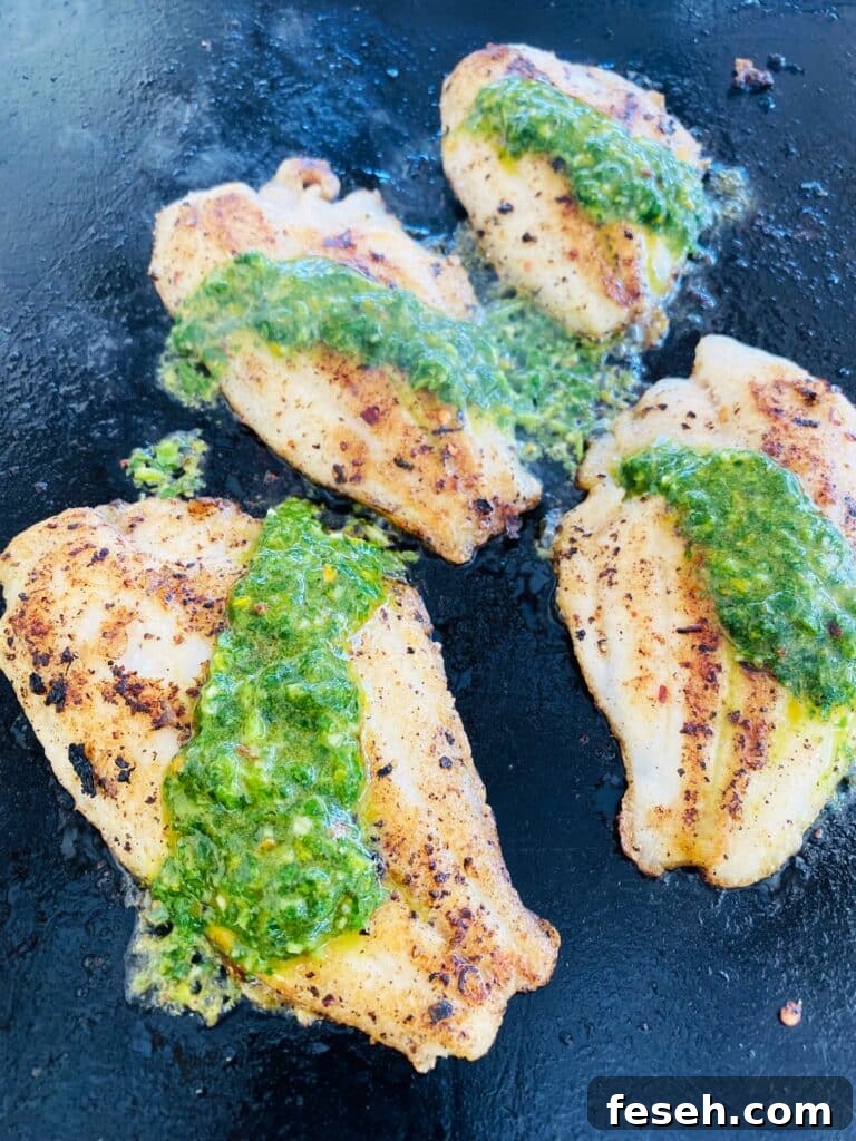 Blackstone Catfish with Citrus Gremolata