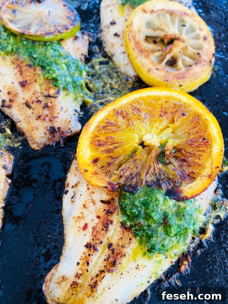 Blackstone Catfish with Citrus Gremolata