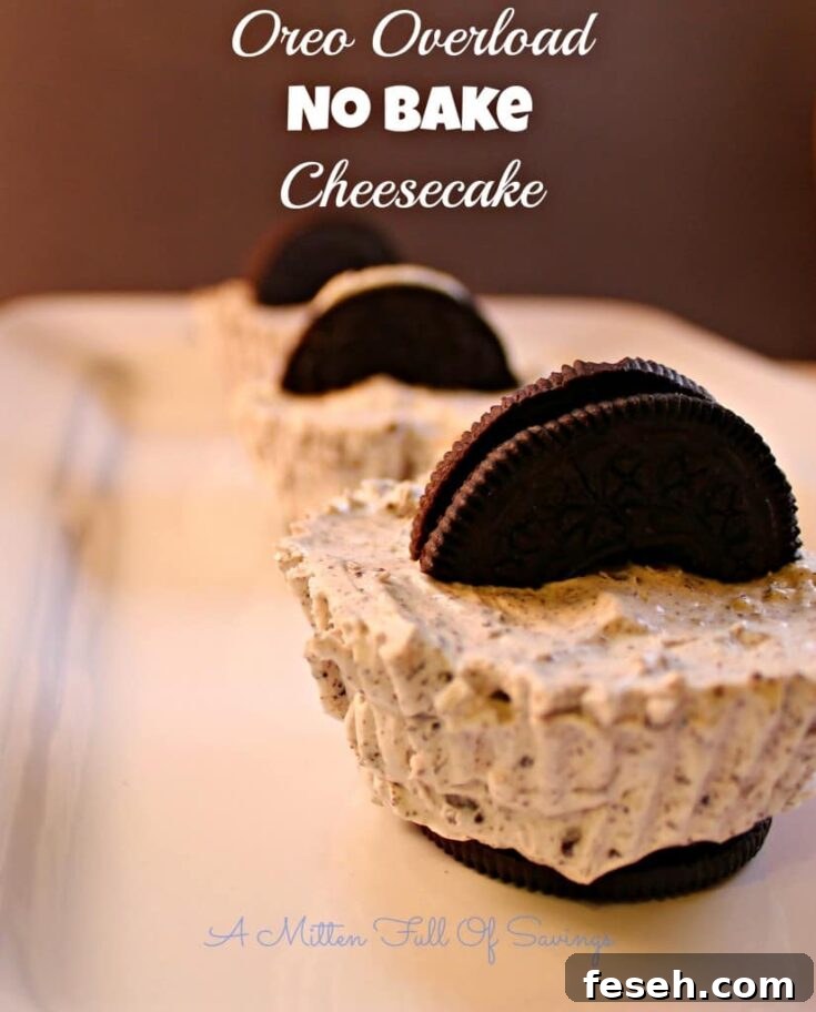 Image for No Bake Cheesecake Oreo Recipe