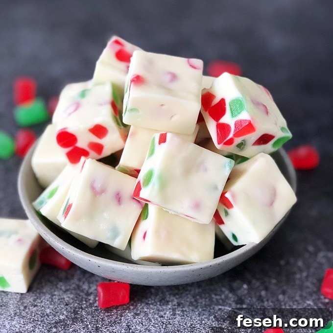 Image for Easy Christmas Gumdrop Nougat Candy