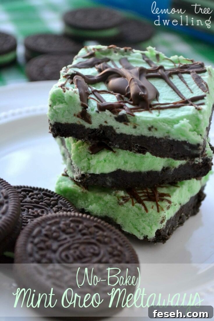 Image for No-Bake Mint Oreo Meltaways
