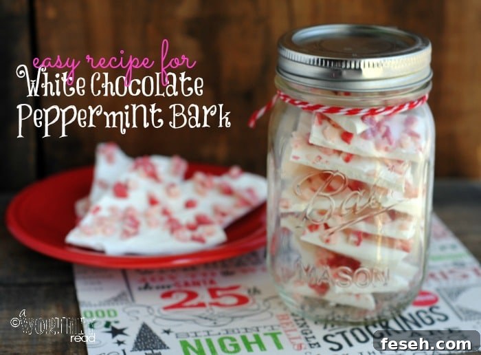Image for White Chocolate Peppermint Bark Recipe