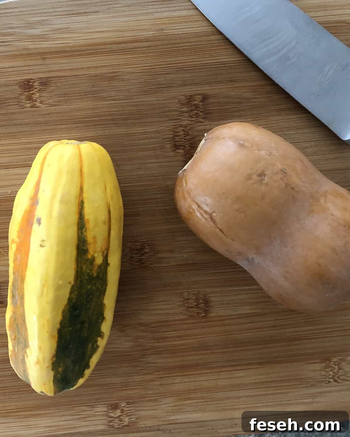 delicata and honeynut fall squash