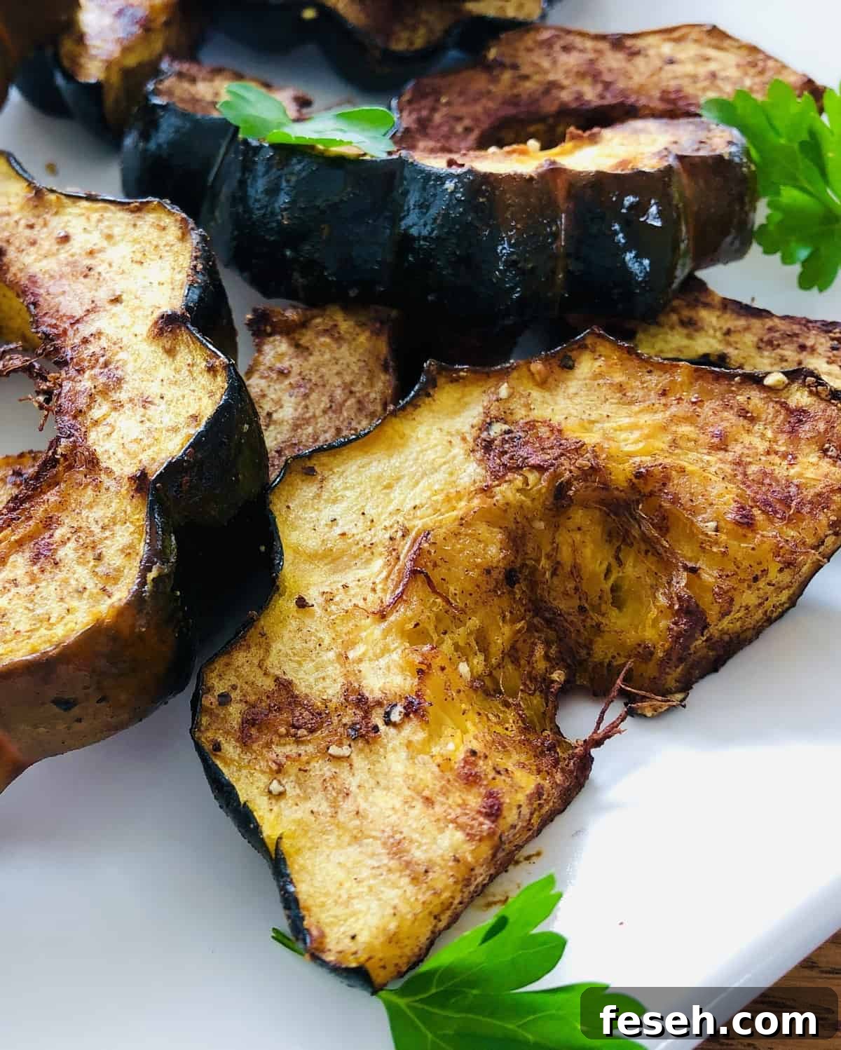 a roasted squash