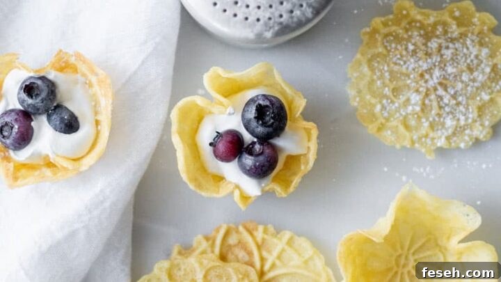 top down view of cooked gluten free pizzelle