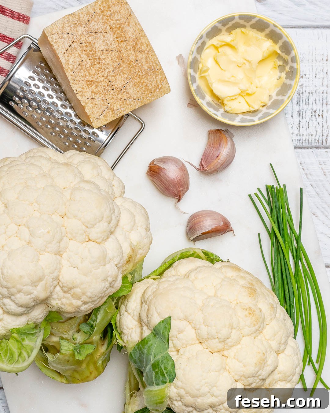 Clean Garlicy-Parm Mashed Recipe