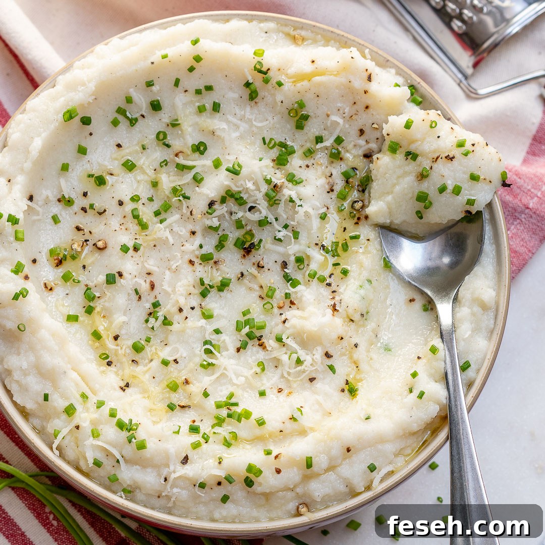 Healthy Mashed Cauliflower Clean Eating