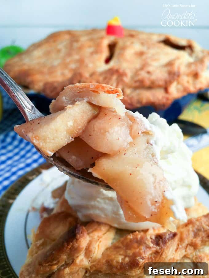 Homemade apple pie recipe