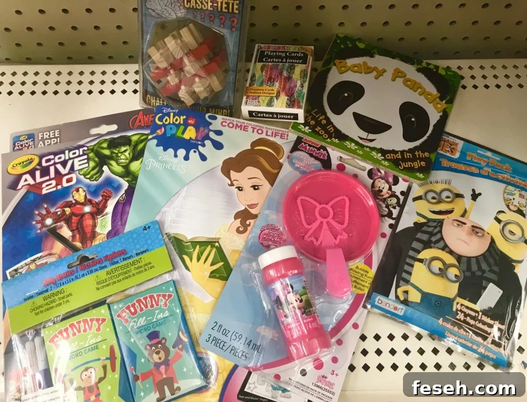 dollar store travel items