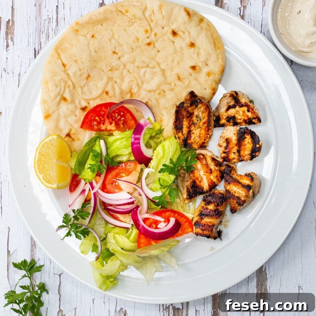 Marinated Middle Eastern chicken
