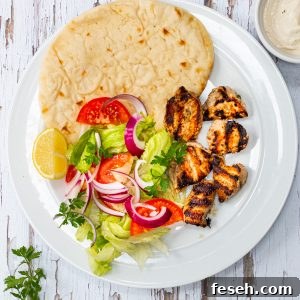Marinated Middle Eastern chicken