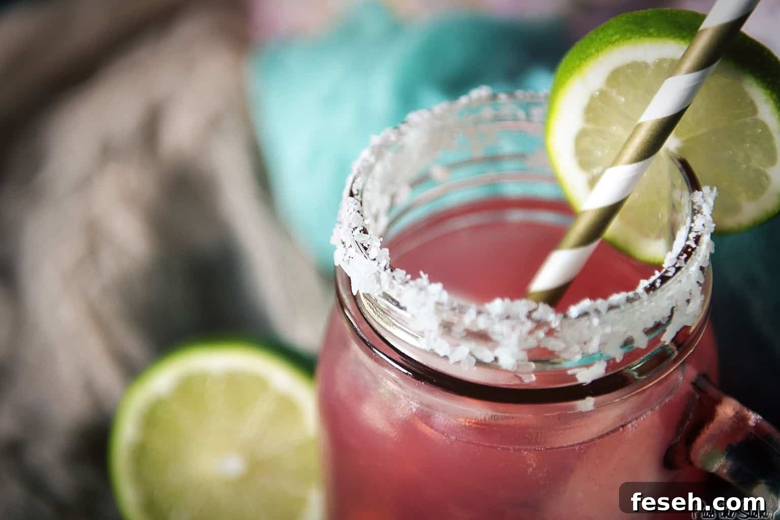 Cranberry Lemonade Margarita | Kita Roberts PassTheSushi.com