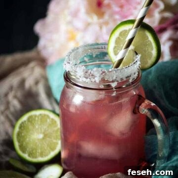 Cranberry Lemonade Margarita | Kita Roberts PassTheSushi.com