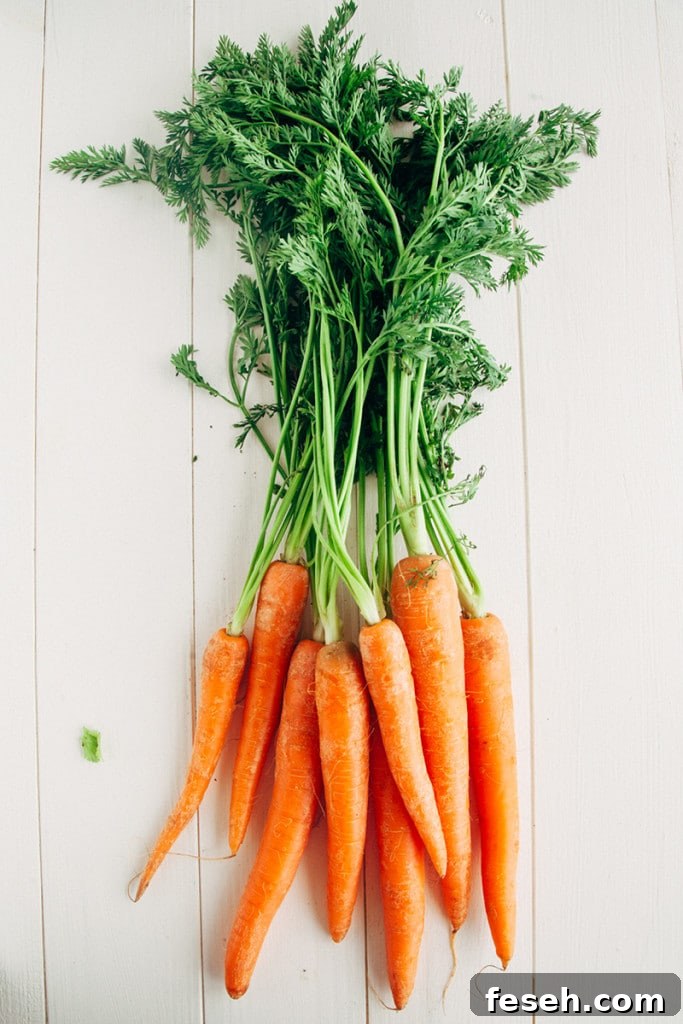 Carrot Coriander Soup (Vegan, Gluten-free, Paleo, Fat-free) 