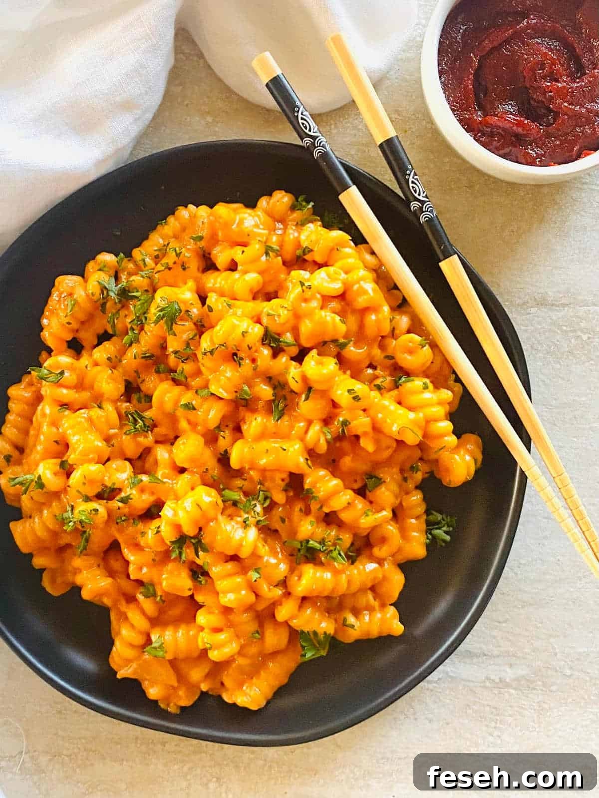 creamy gochujang pasta recipe.