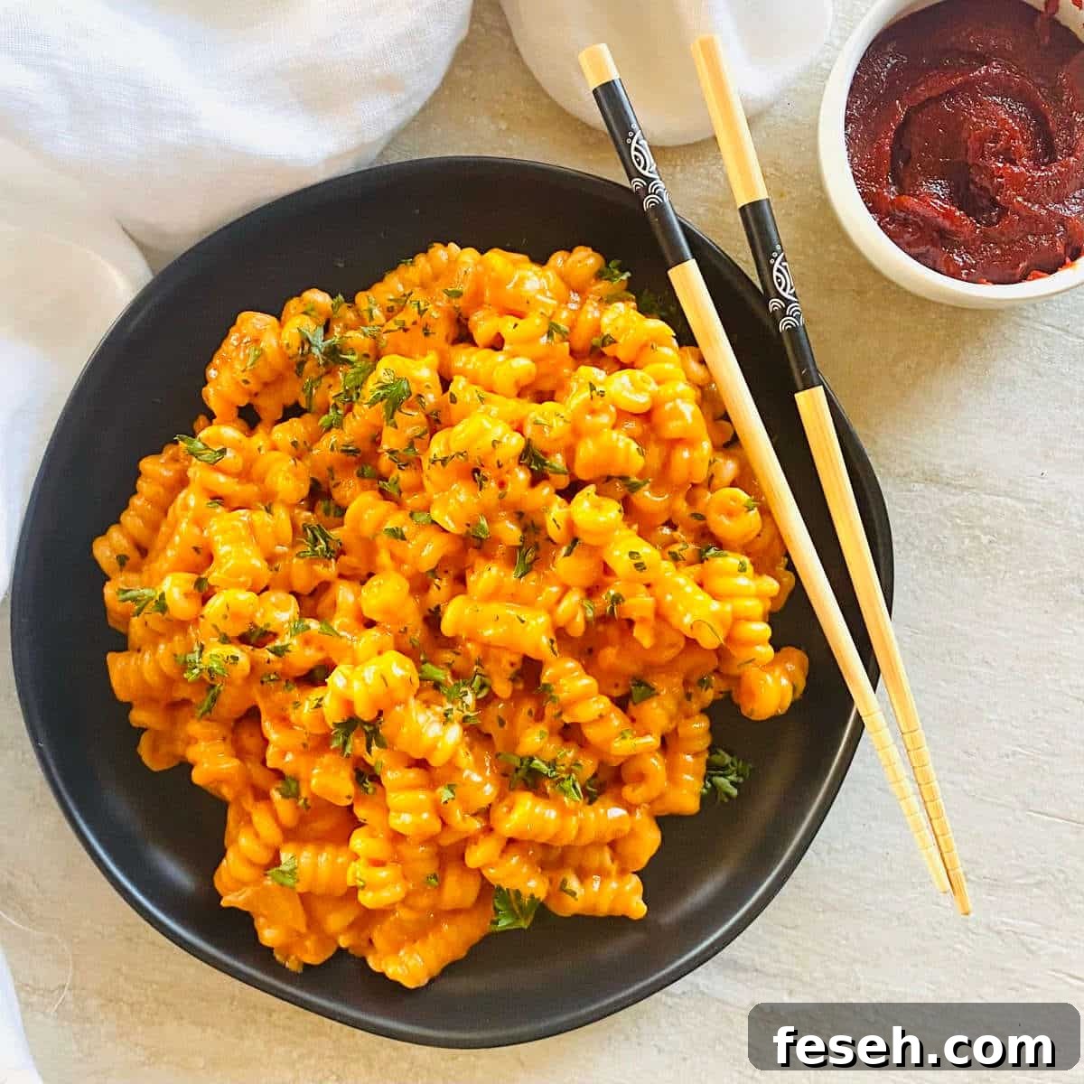 gochujang pasta.