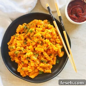 gochujang pasta.