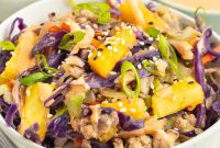 Pineapple Egg Roll in a Bowl: Quick Hawaiian-Inspired Stir Fry
