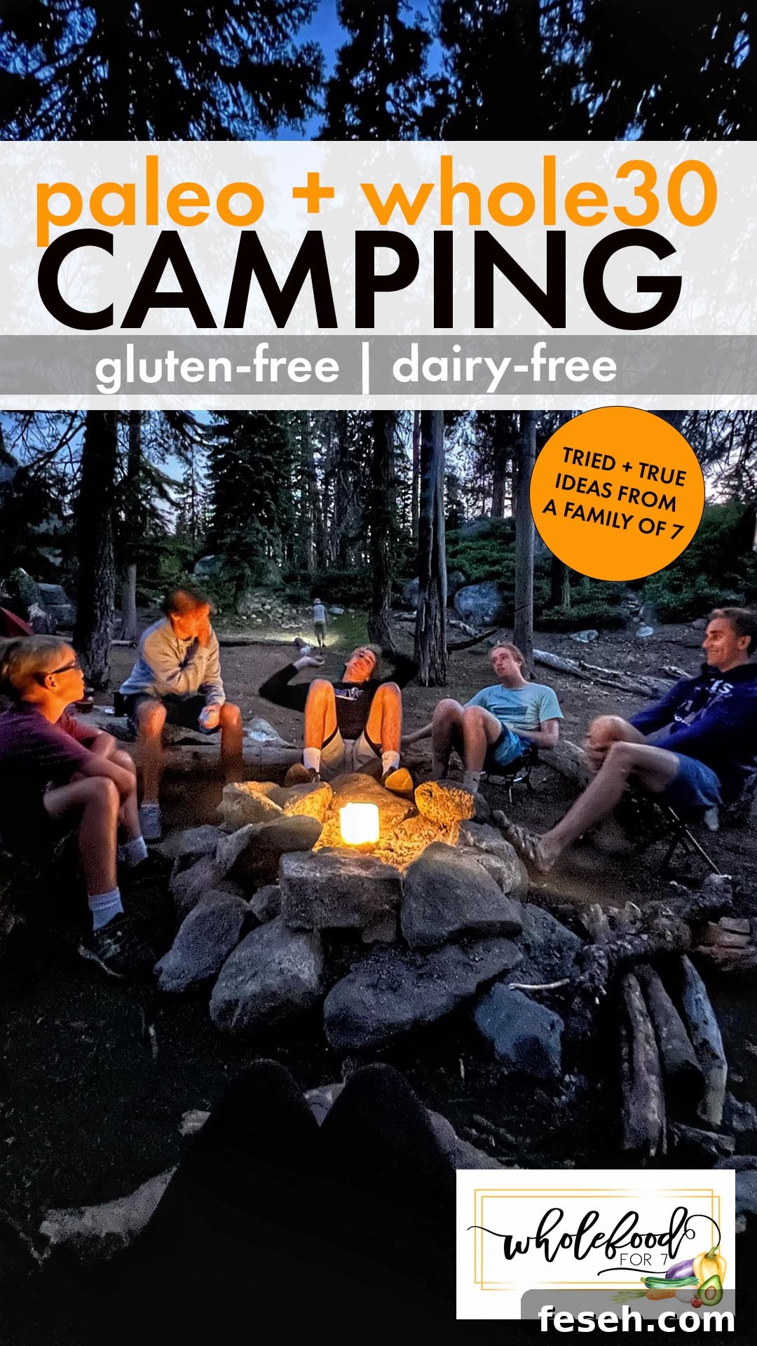 Paleo, Gluten-free, Dairy-free, and Whole30 Camping - How to camp when you need allergen-friendly options! 